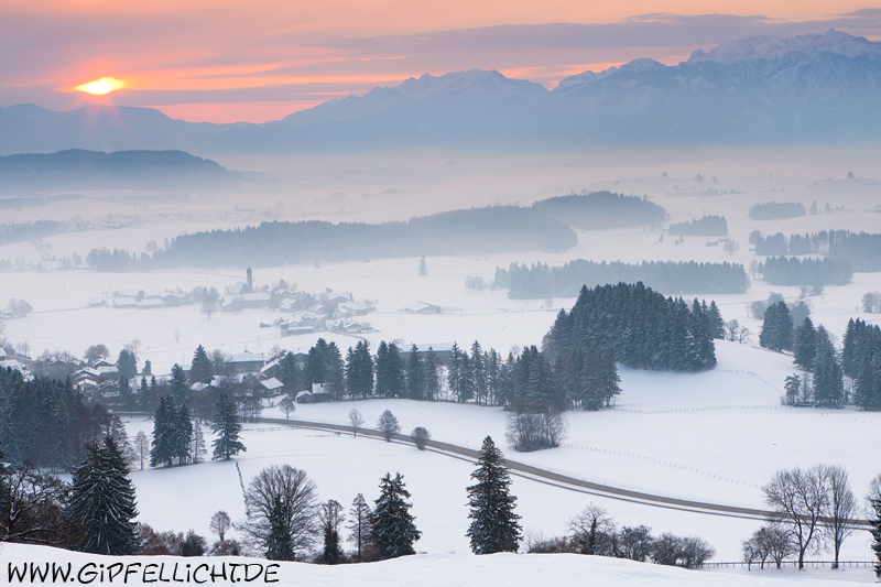 morgens im ostallgäu