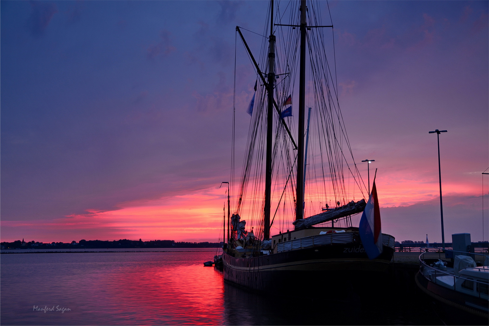 Morgens im Stralsunder Hafen