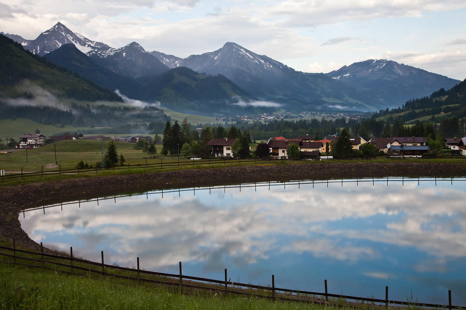 Morgens im Tannheimer Tal