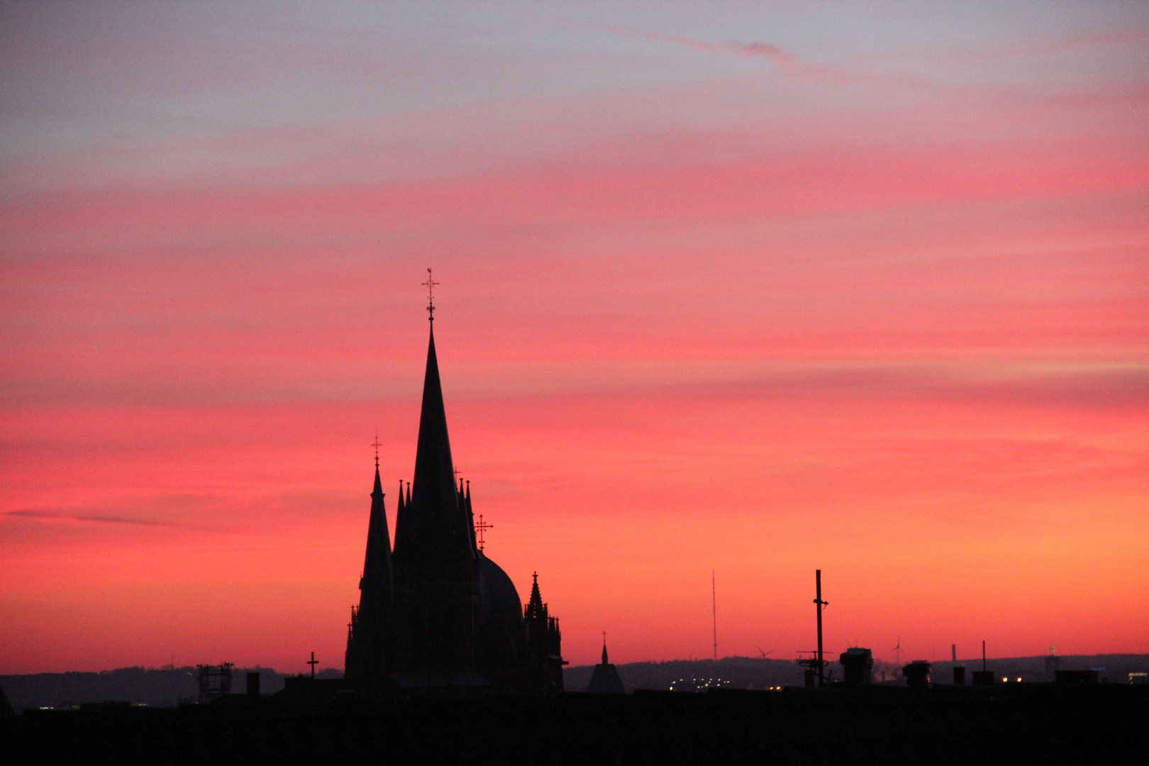 Morgens in Aachen