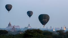 Morgens in Bagan