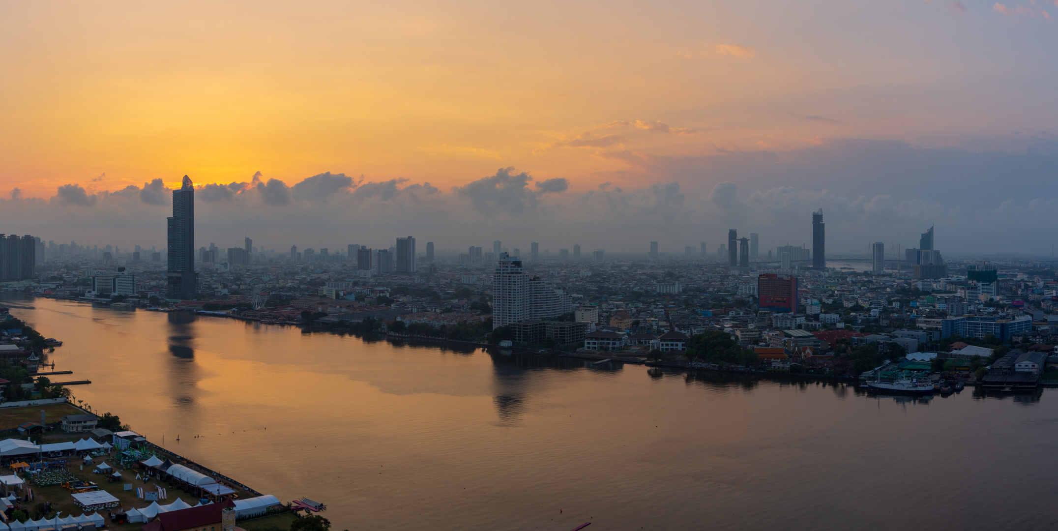 morgens in Bangkok