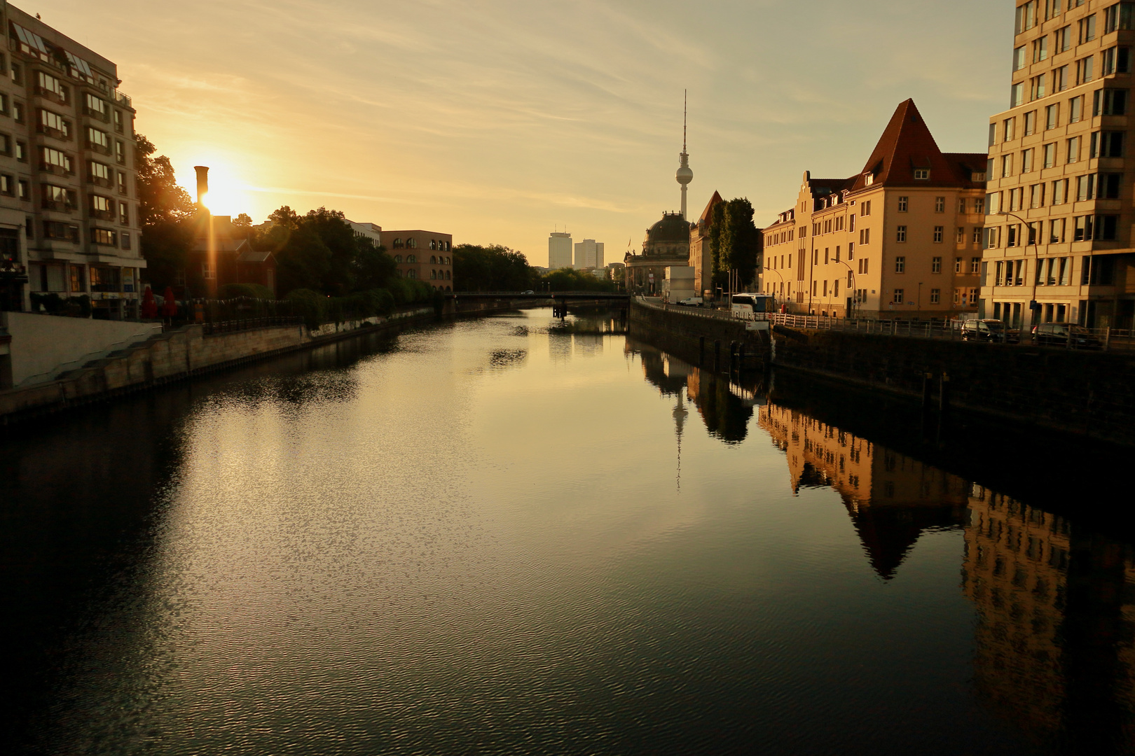 Morgens in Berlin Mitte 