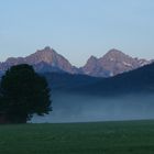 Morgens in den Bergen