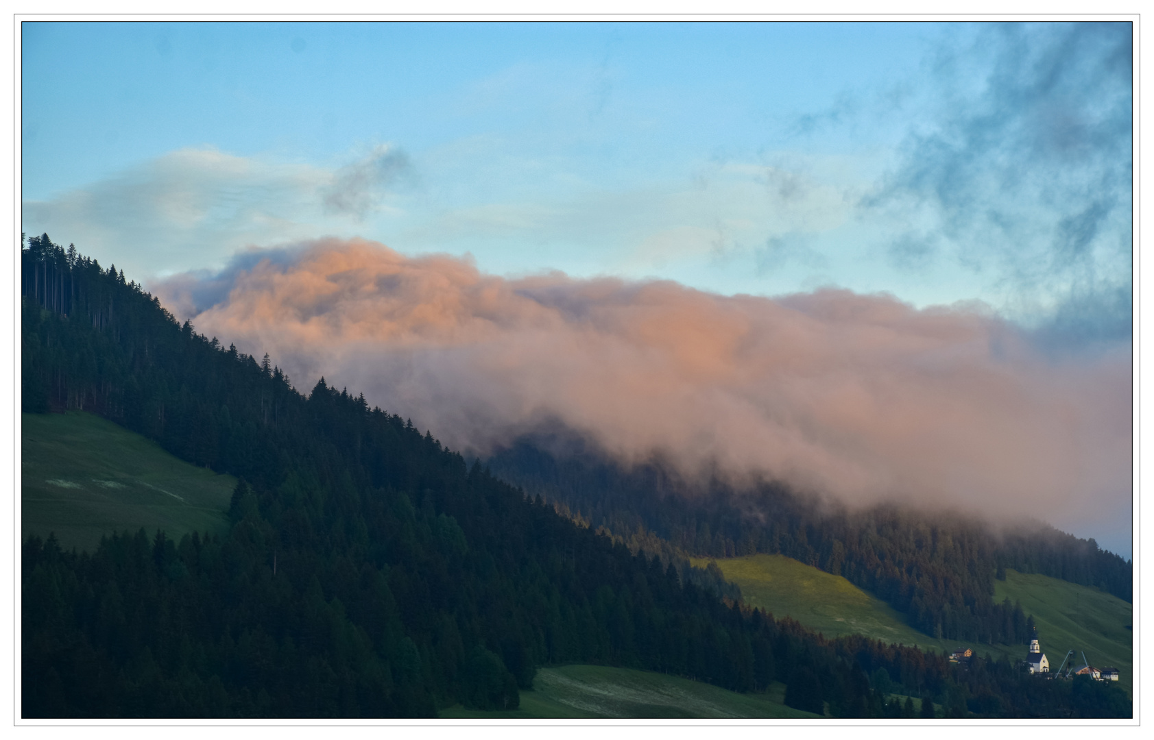 Morgens in den Bergen