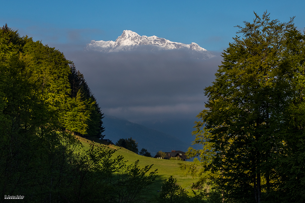 Morgens in den Bergen