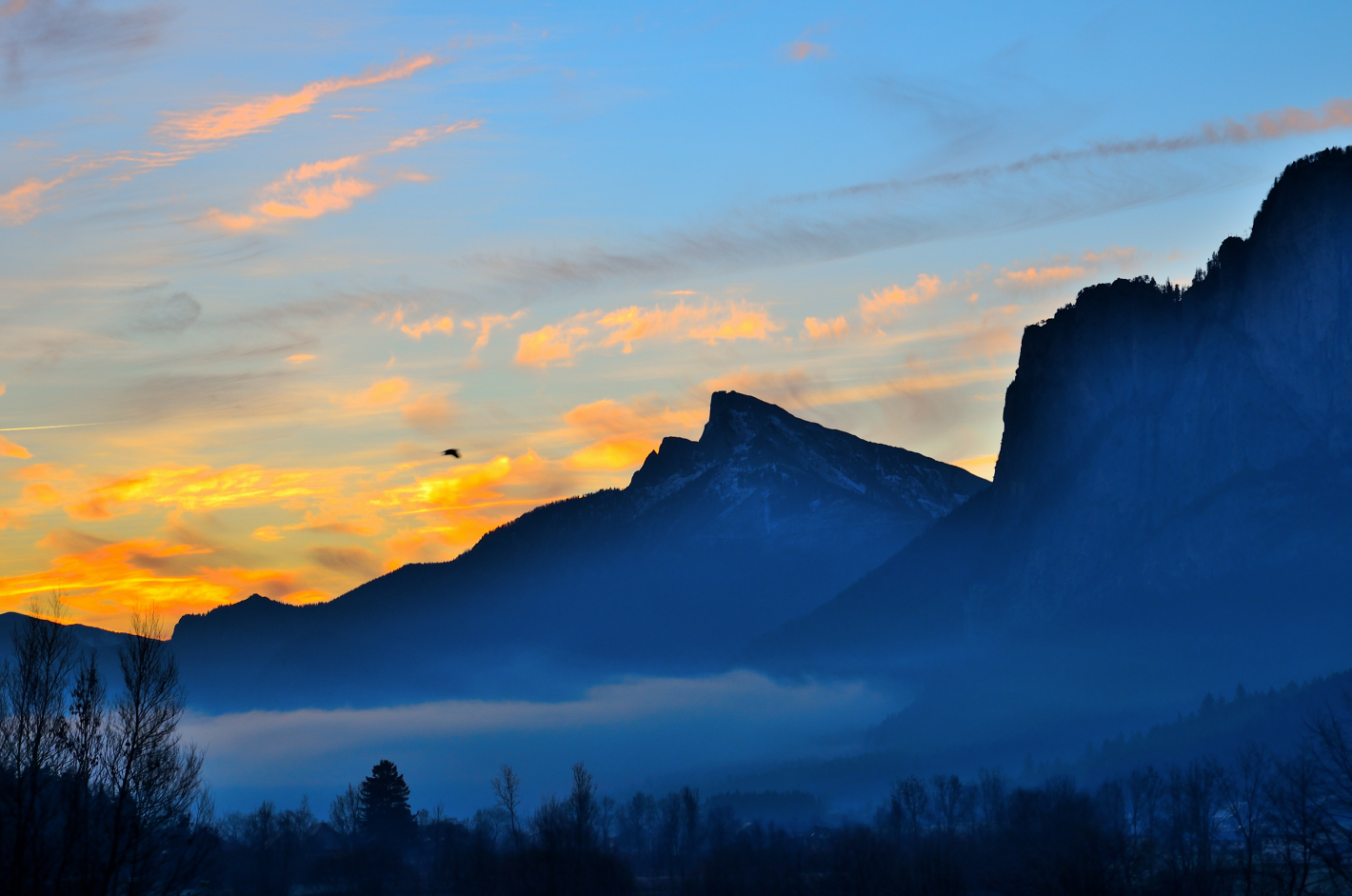 Morgens in den Bergen, morning s in the mountains, mañanas en las montañas