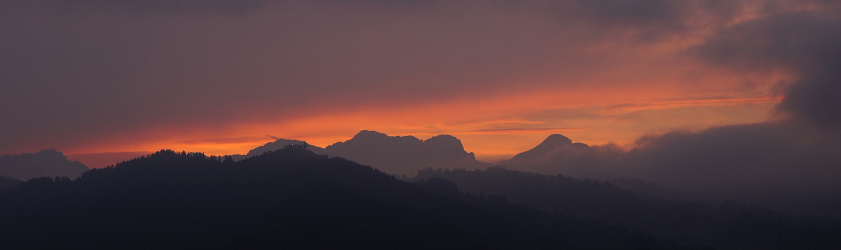 Morgens in den Dolomiten (3)
