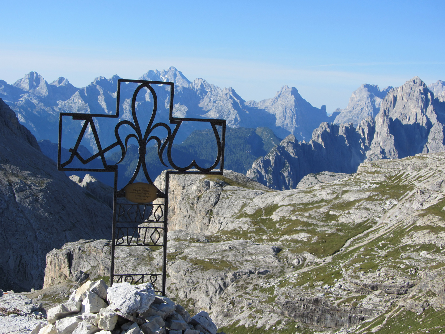 Morgens in den Sextner Dolomiten