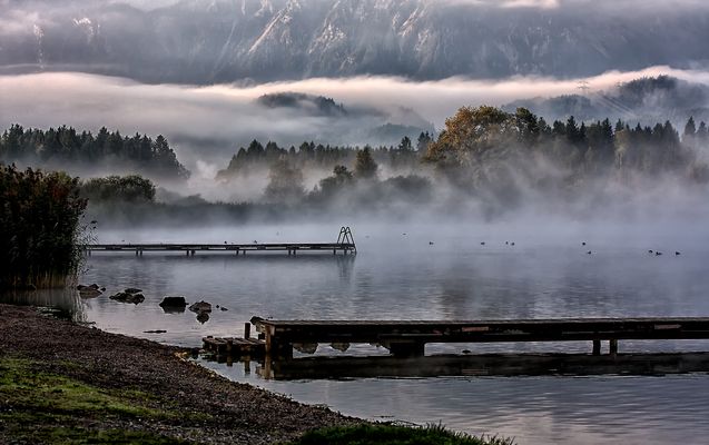 Morgens in der Frühe.....