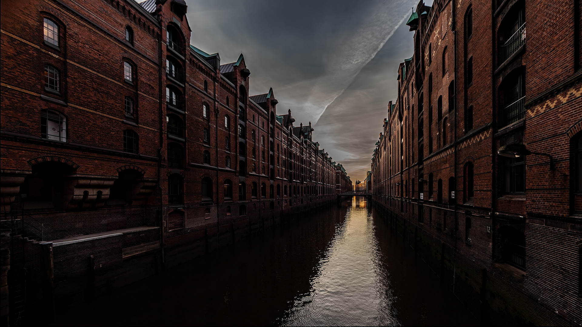 Morgens in der Speicherstadt