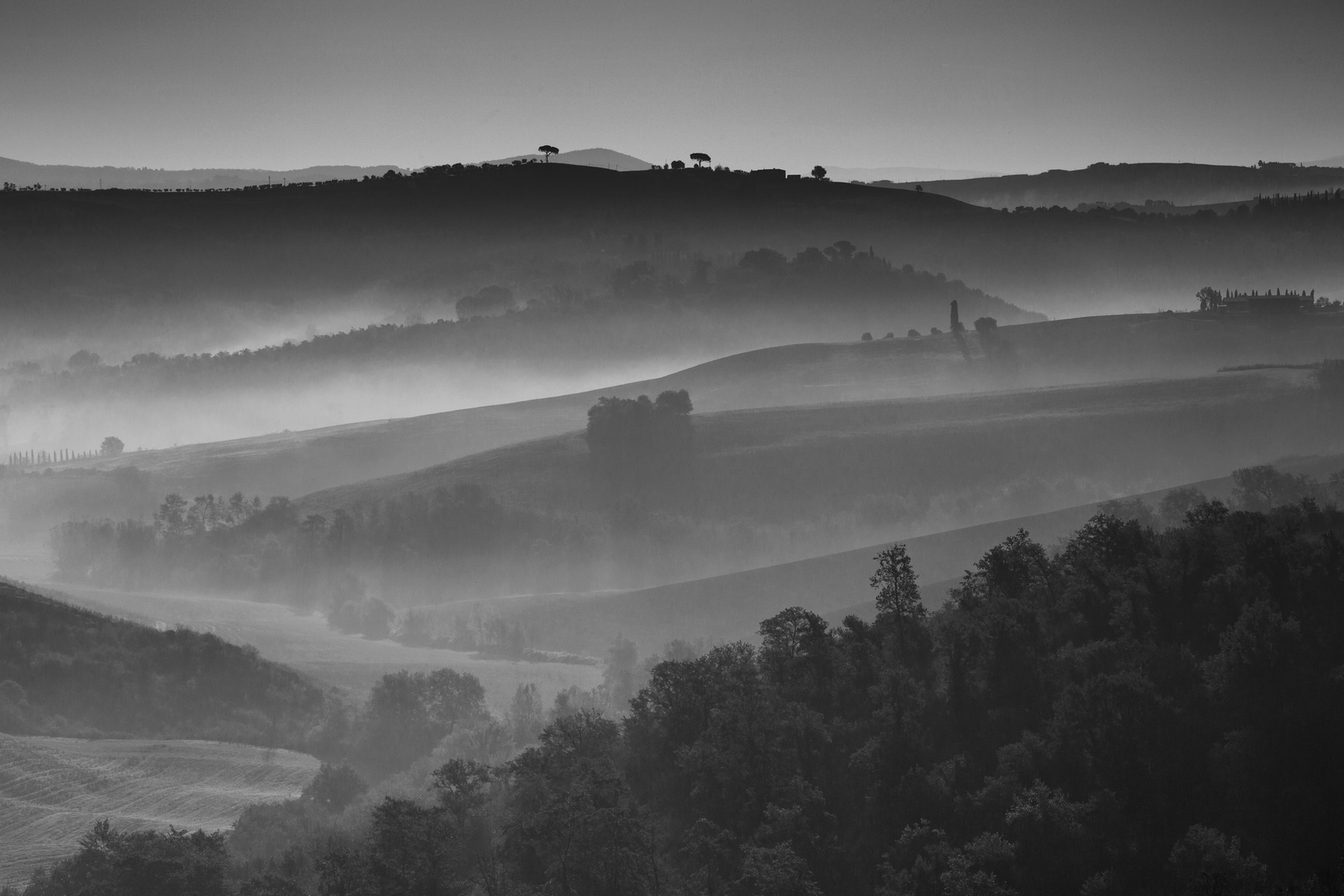 Morgens in der Toscana 2