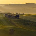 Morgens in der Toskana, Vitaleta Kapelle, 2014.06.07