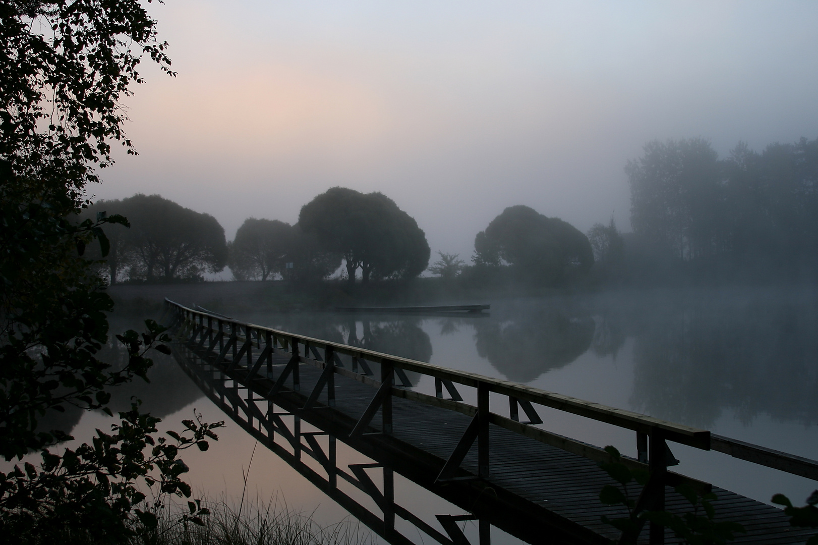 morgens in Finnland zu früher Stunde