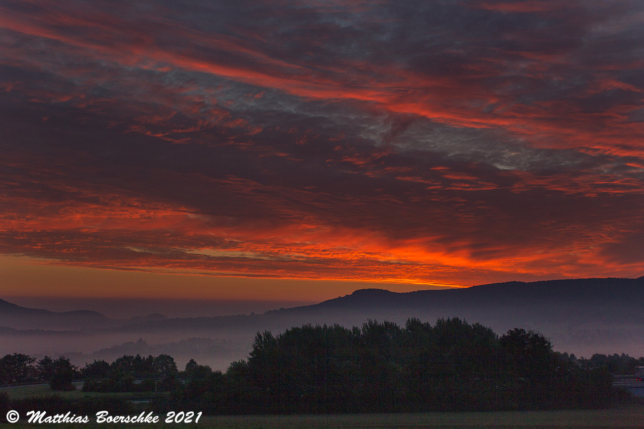 Morgens in Hessen