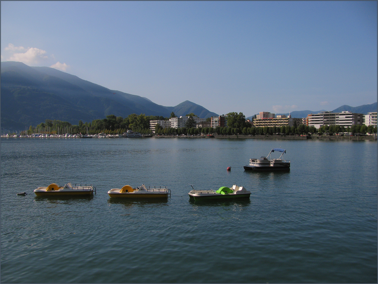 morgens in Locarno