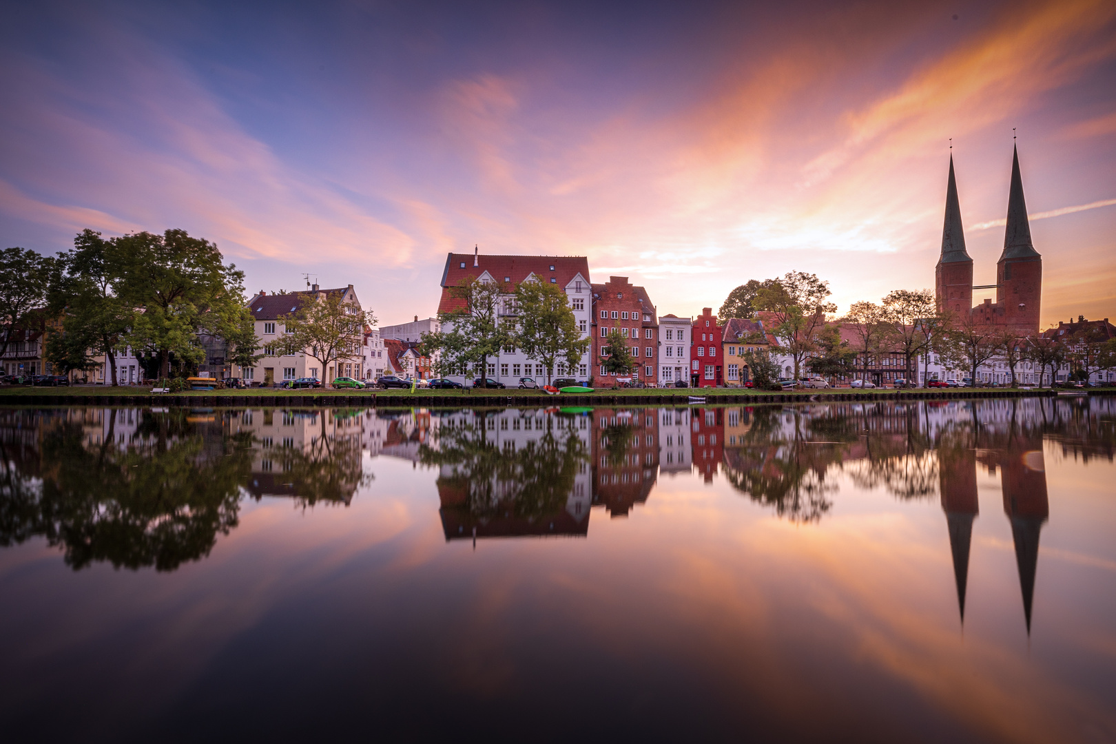 Morgens in Lübeck