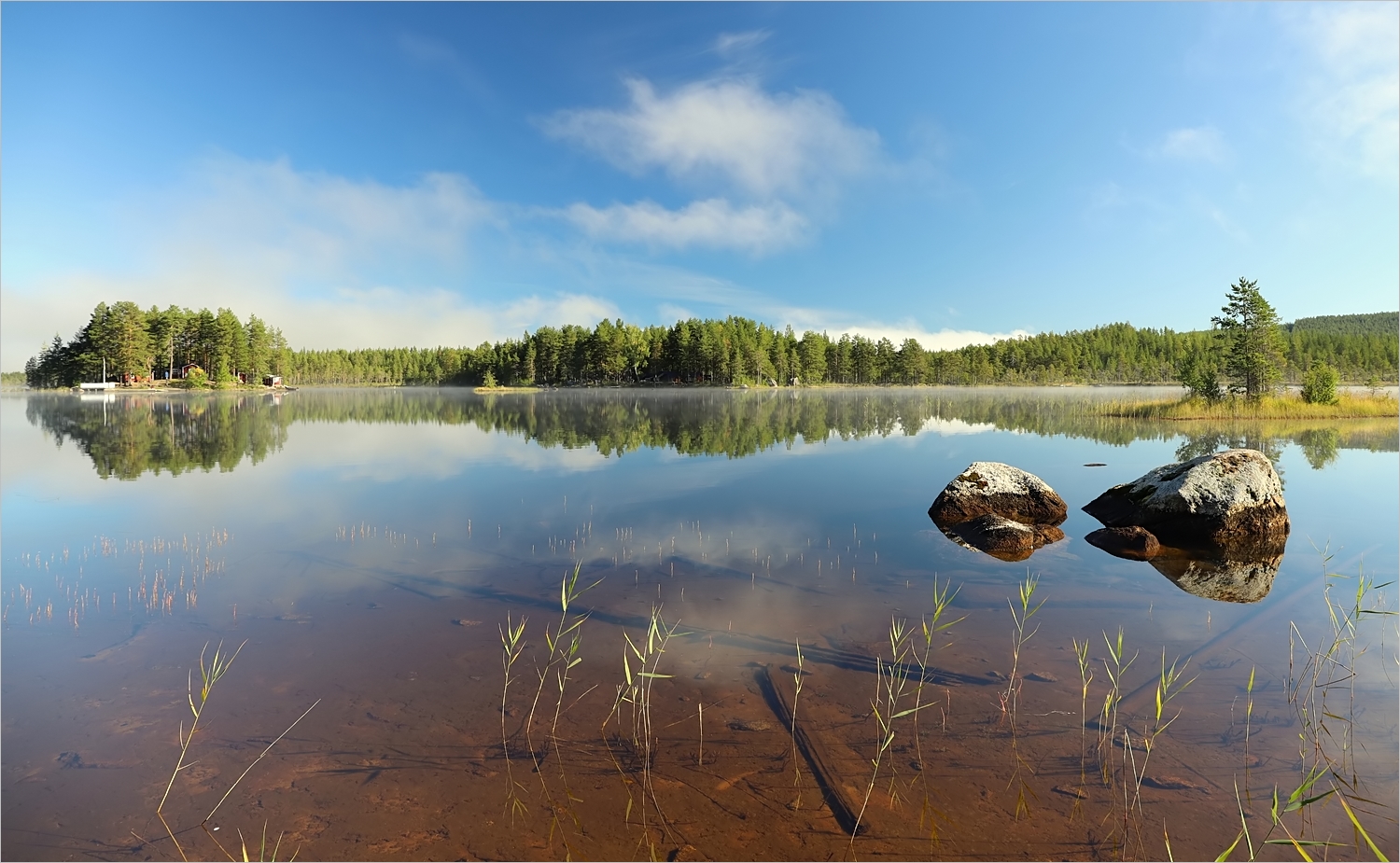 Morgens in Mittelschweden