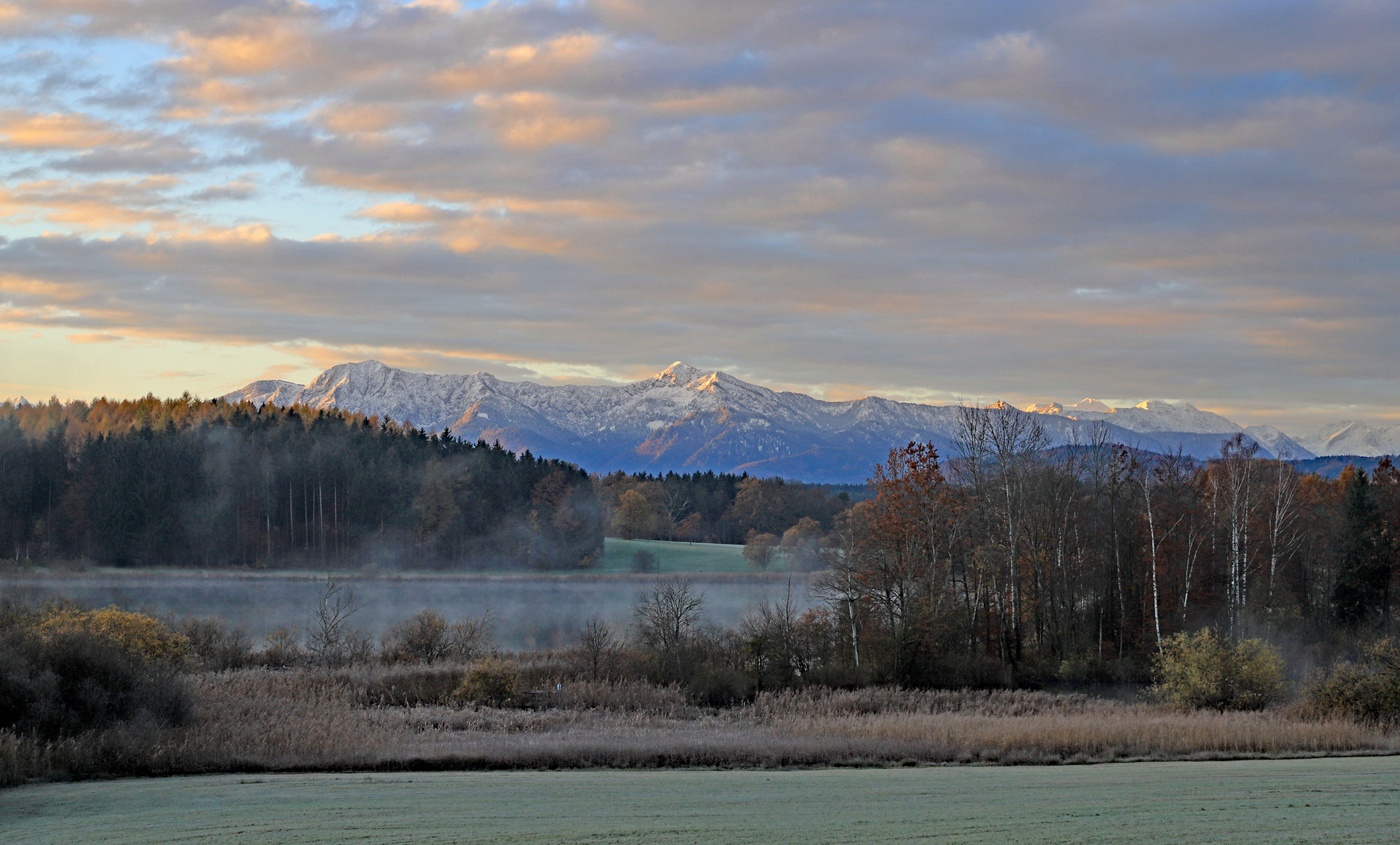 Morgens in Oberbayern