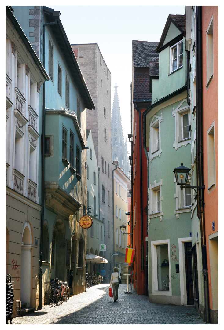 Morgens in Regensburg