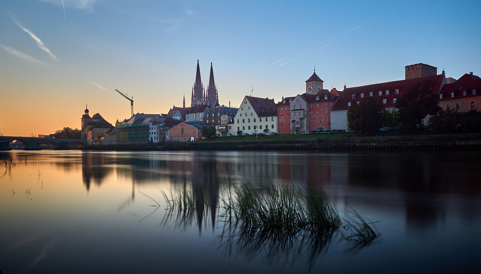 morgens in Regensburg