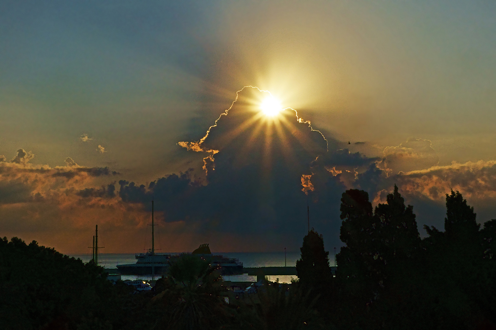 Morgens in Rhodos 