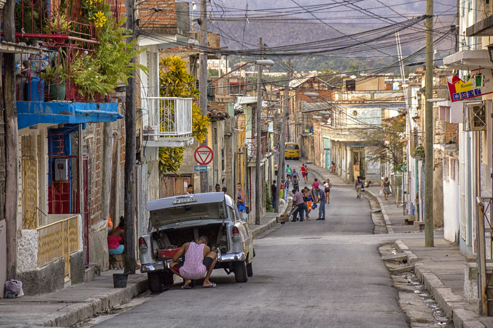 Morgens in Santiago de Cuba...