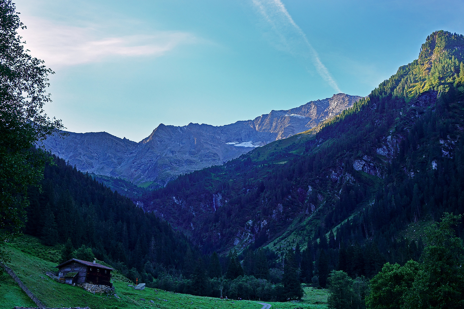 Morgens in Vals Tirol