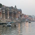 Morgens in Varanasi,Indien