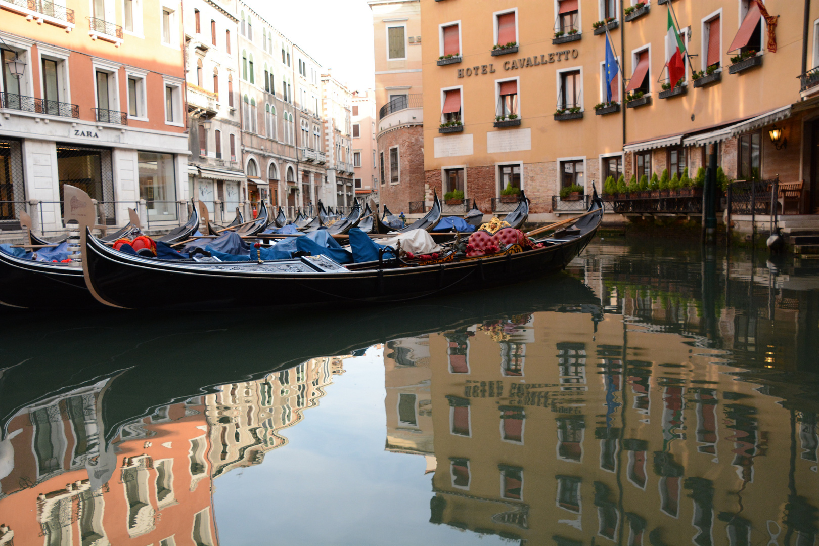 Morgens in Venedig