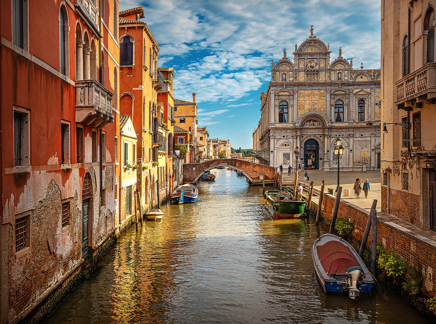 Morgens in Venedig