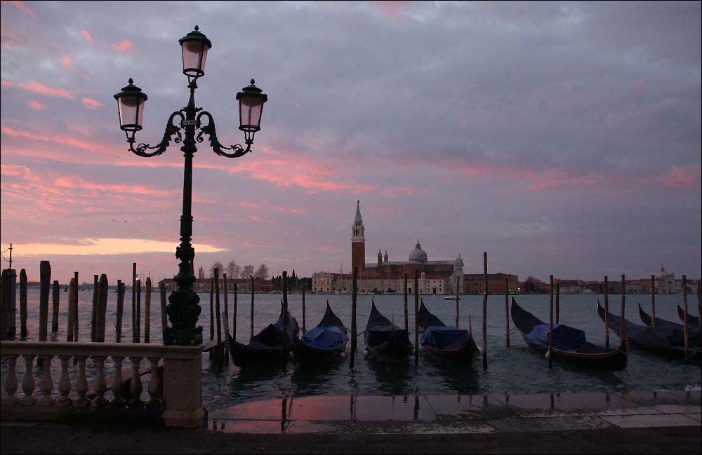 Morgens in Venedig