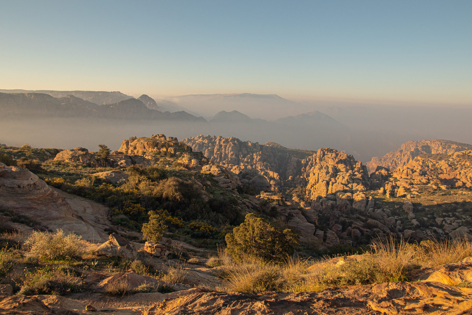 Morgens in Wadi Rum