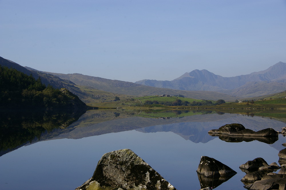 Morgens in Wales...