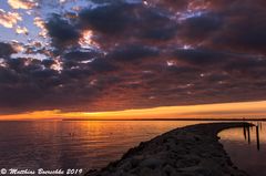 Morgens in Warnemünde