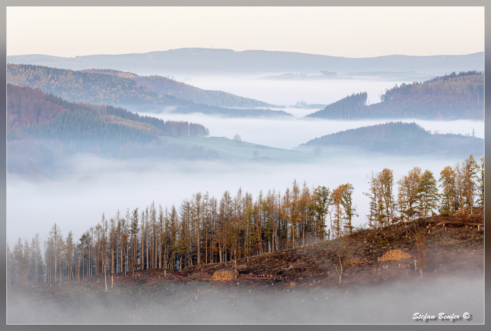 Morgens in Wittgenstein