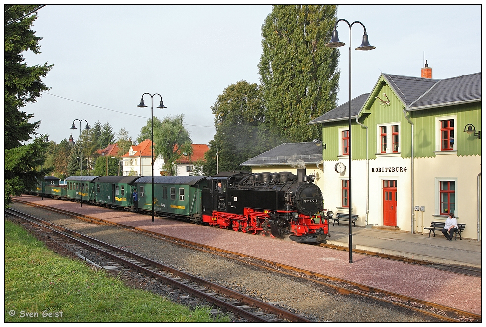 Morgens kurz vor neun in Moritzburg