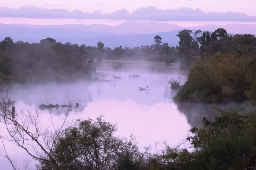 morgens, Stratford on the river (Australien)