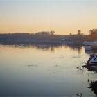 Morgens über der Elbe