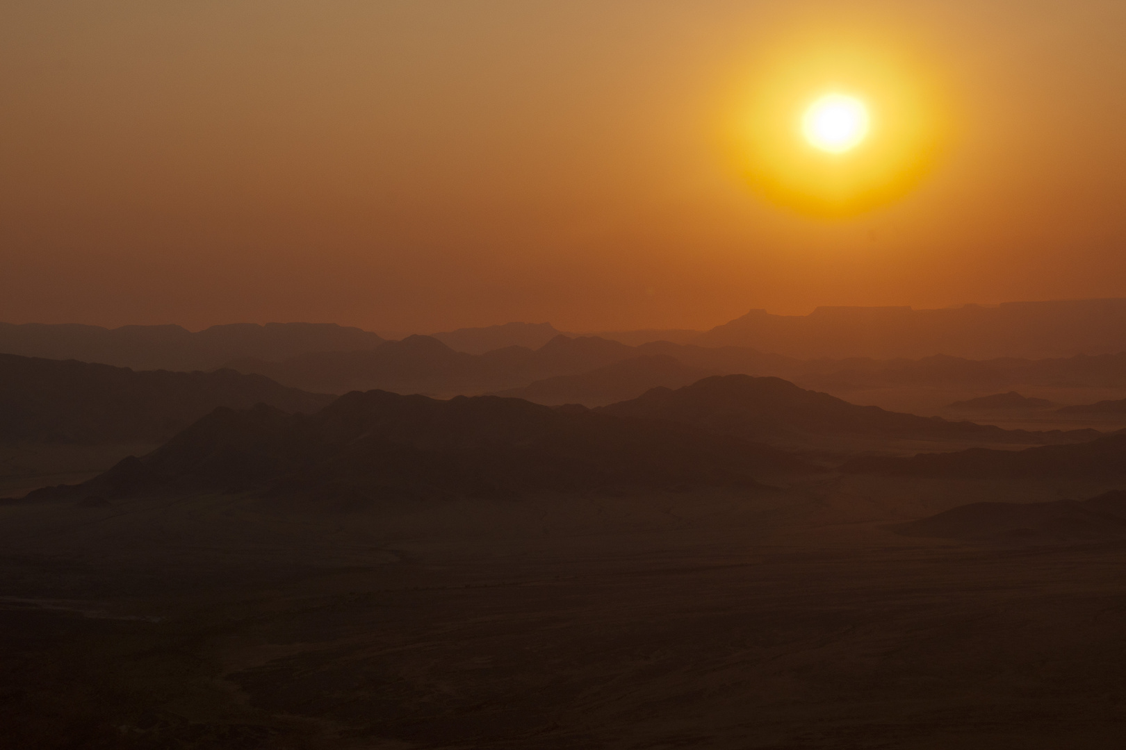 Morgens über der Namib