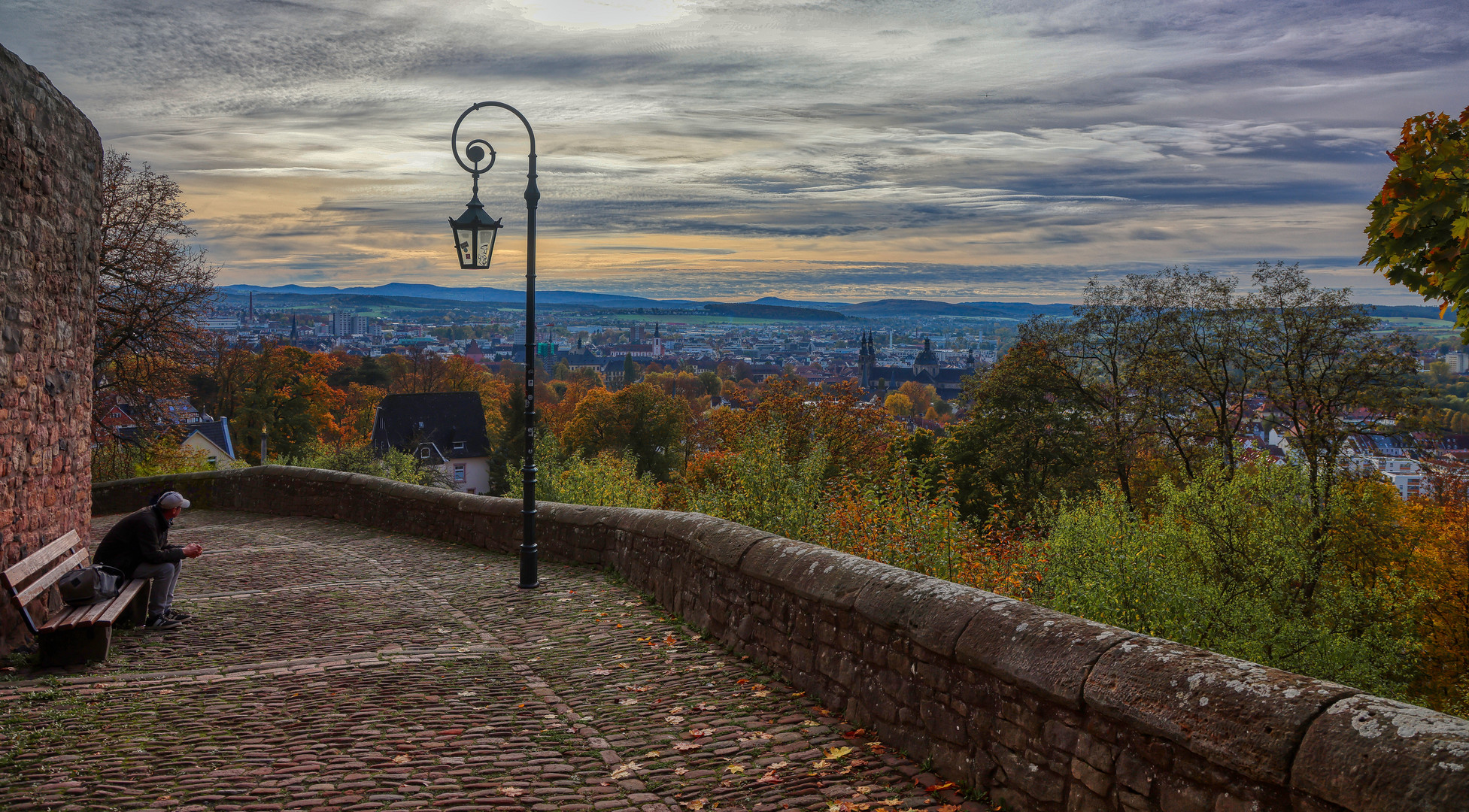 Morgens über der Stadt