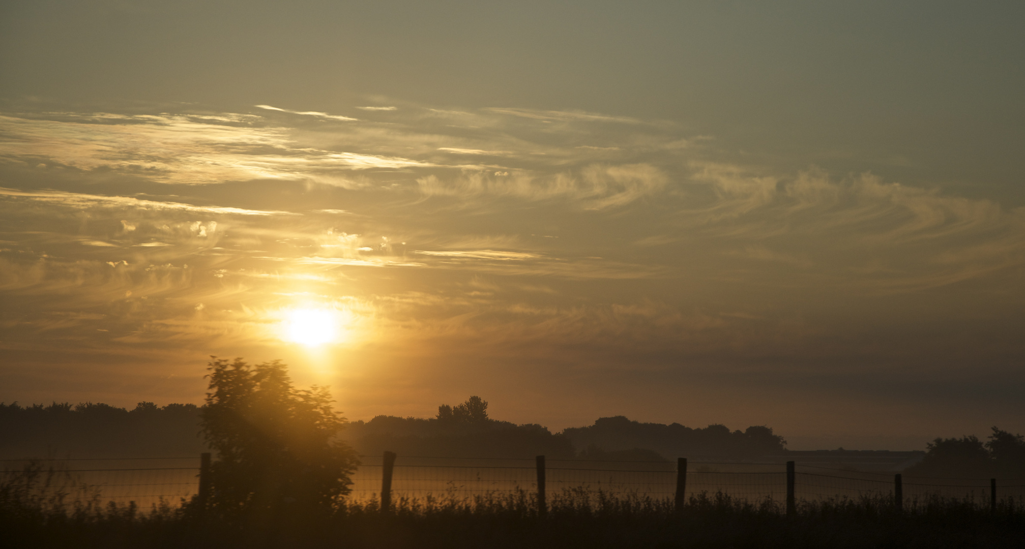 Morgens um 04.30 Uhr in Dänemark