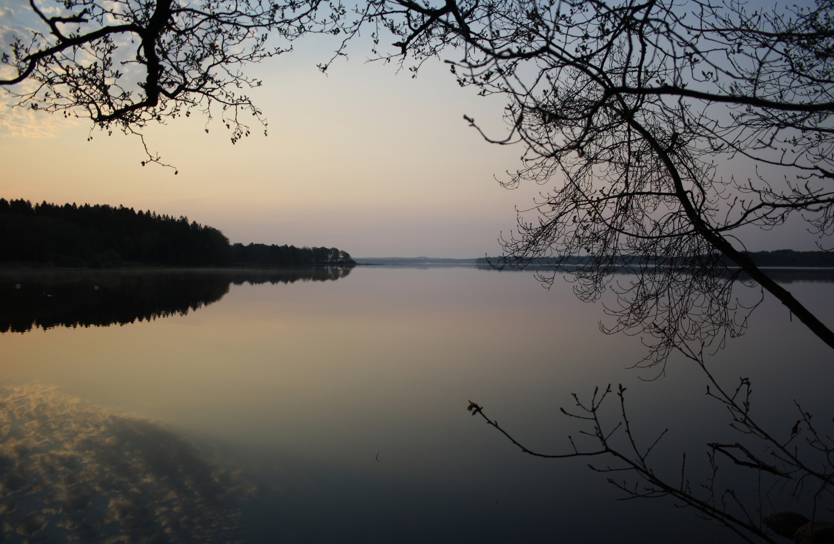 Morgens um 05:30 Uhr in Süd-Schweden