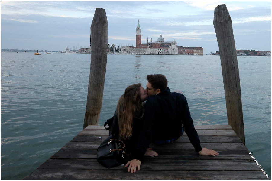 Morgens um 05:55 Uhr in Venedig