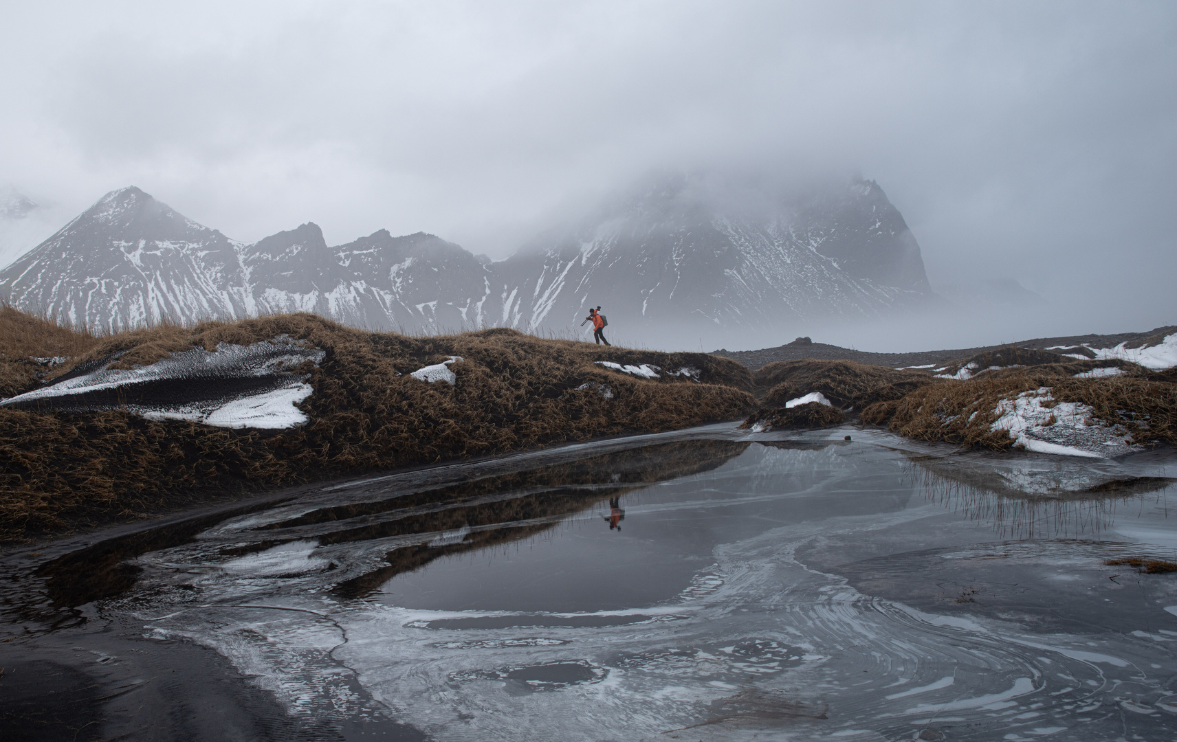 Morgens um 11 am Vestrahorn