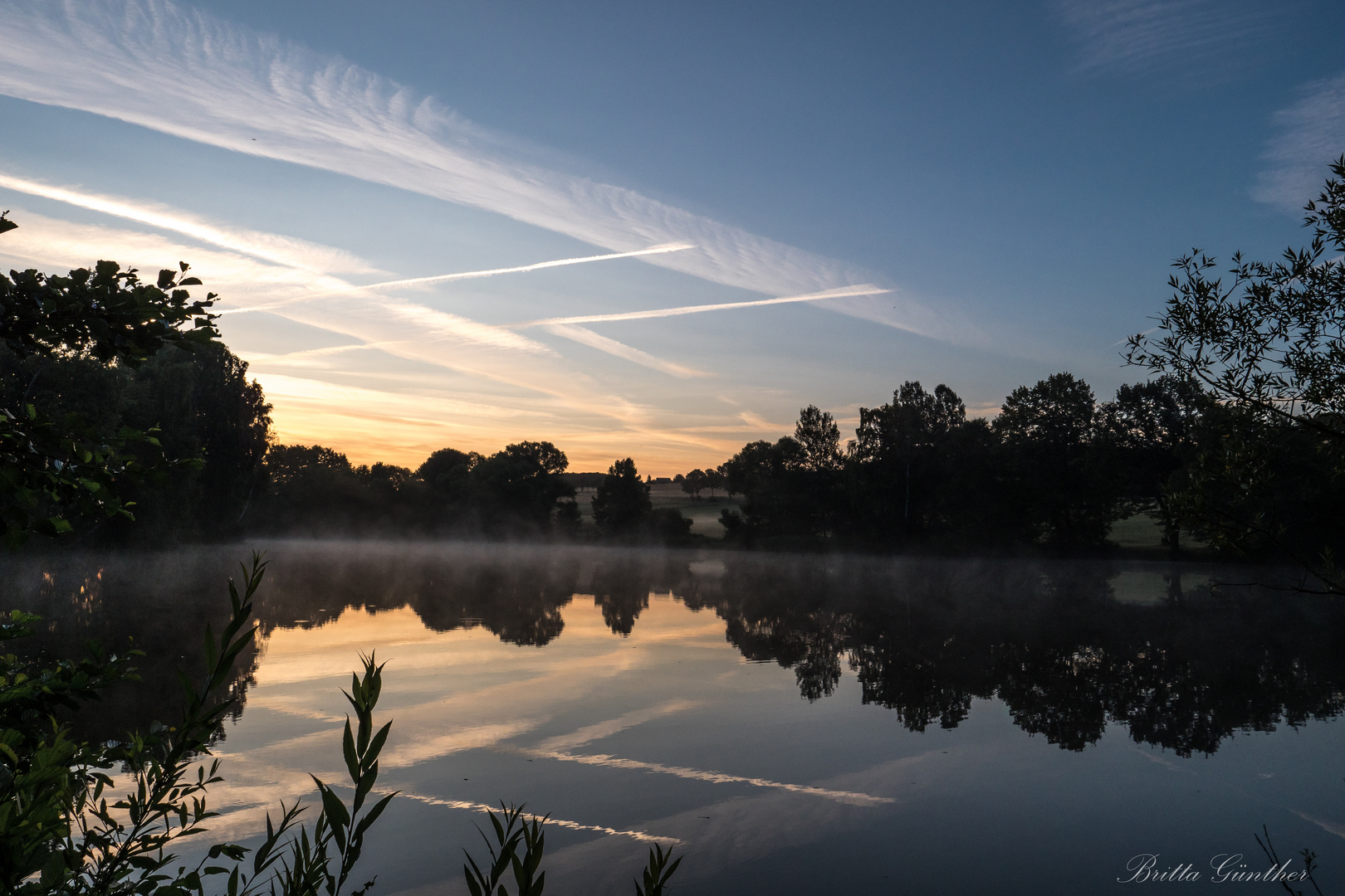 Morgens um 5 Uhr am See