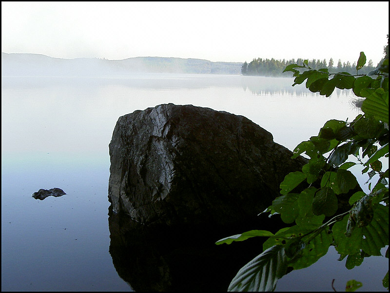 Morgens um 5:30 in Värmland Schweden