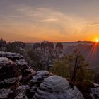 Morgens um 6 auf der Bastei