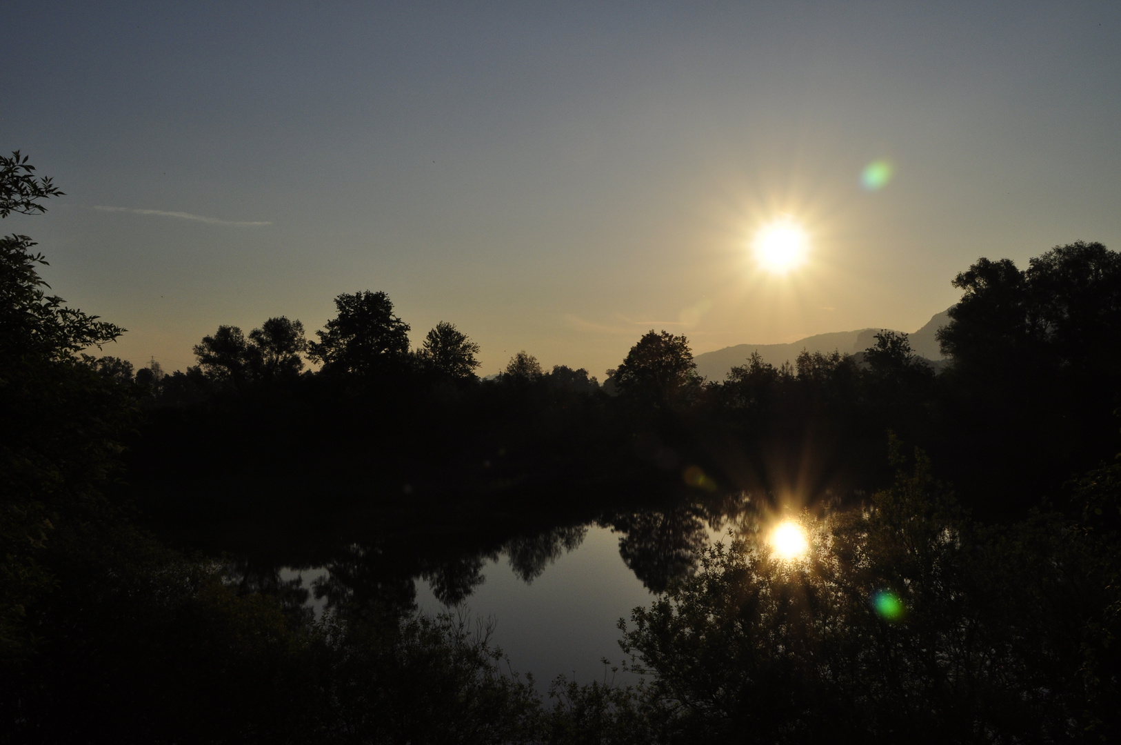 ...Morgens um 6 Uhr im Rheintal