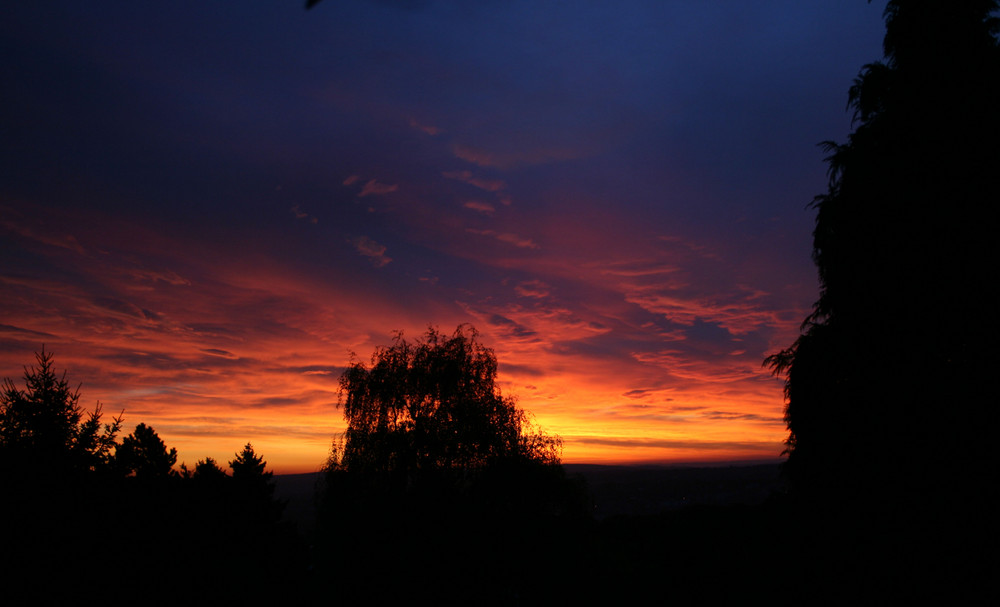 Morgens um 6:10 Uhr in Stiepel